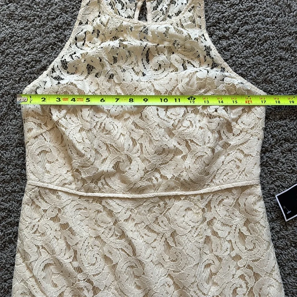 J Crew Lace Cream Dress